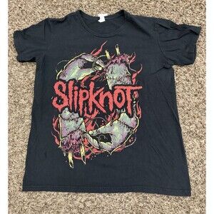 Slipknot Band Tee Black Shirt Bay Island Sportswear Mens Size Large